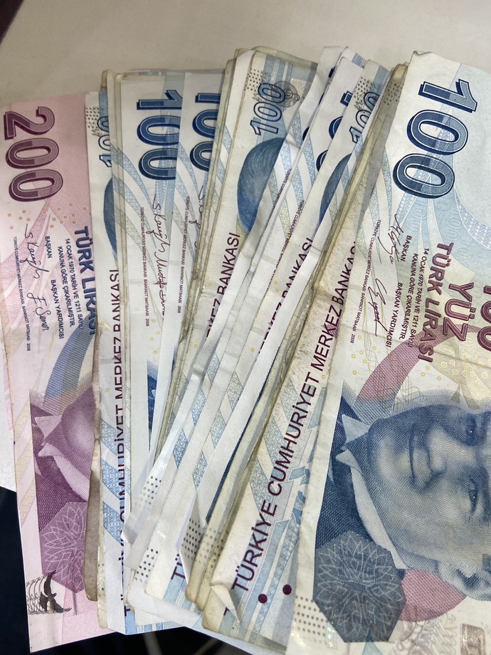 Şu an cebinde ne kadar var?
