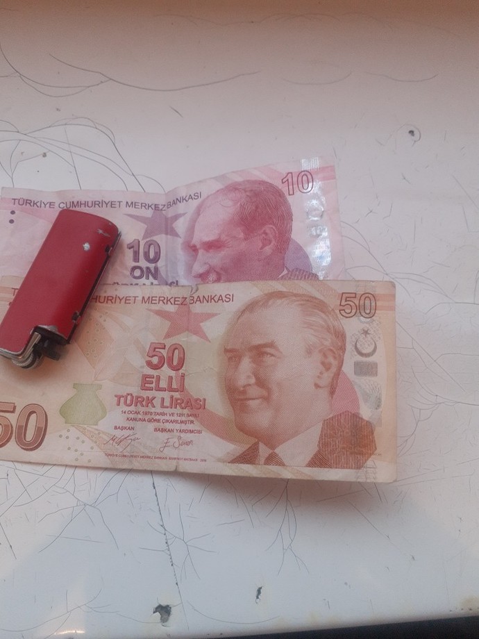 Şu an cebinde ne kadar var?