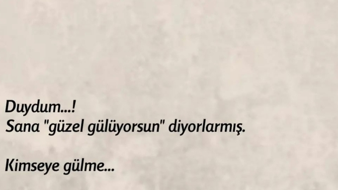 Aşkta yüzünüz güldü mü?