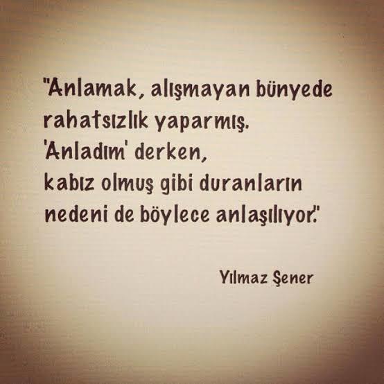 Kabız olmuş gibi durma çok belli oluyor.