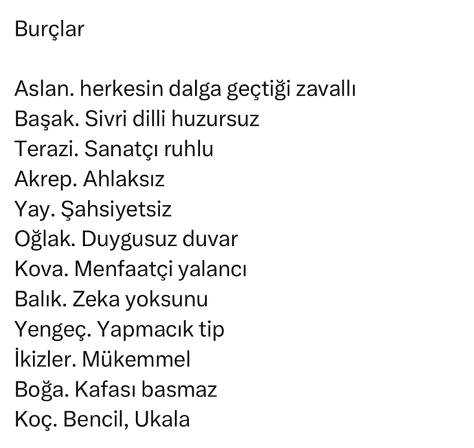 Burcuna göre en belirgin özelliğin nedir?