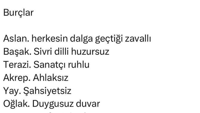 Burcuna göre en belirgin özelliğin nedir?