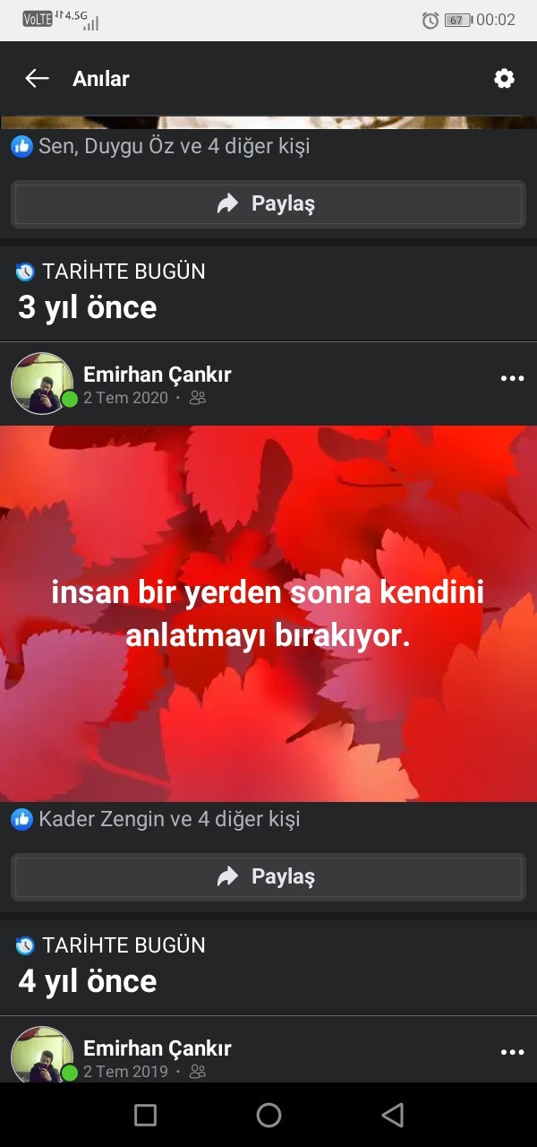 Kendinizi anlatmayı bıraktınız mi?