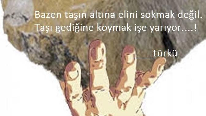 Taşı gediğine koymayı sever misiniz?