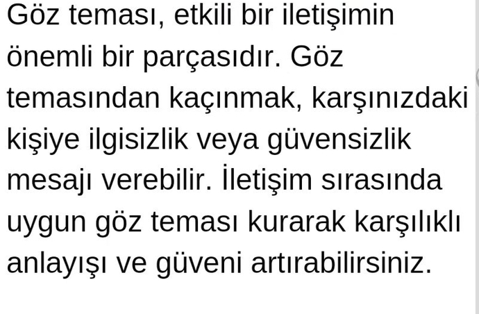 Size göre iletişim becerilerinizi zedeleyen davranışlar nelerdir?