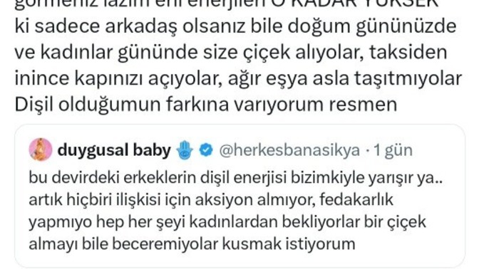 Ne düşünüyosunuz bu konu hakkında?