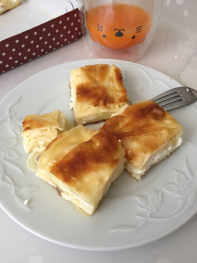 Su böreği yaptım, nasıllar?