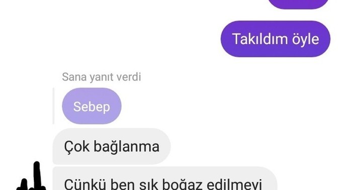 Hoşlandığım çocuk bana böyle söyledi neden sizce?