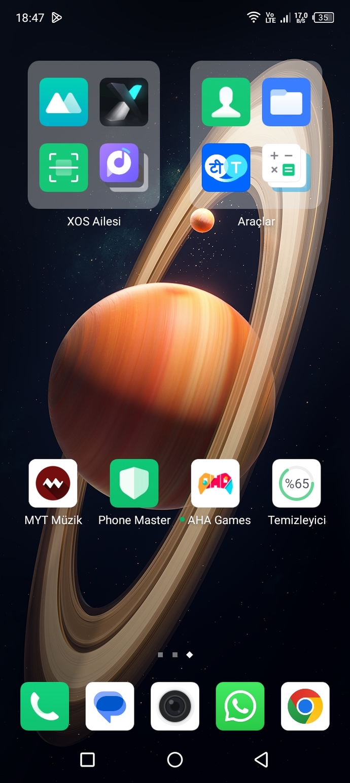 Telefon duvar kağıdınızda ne var?