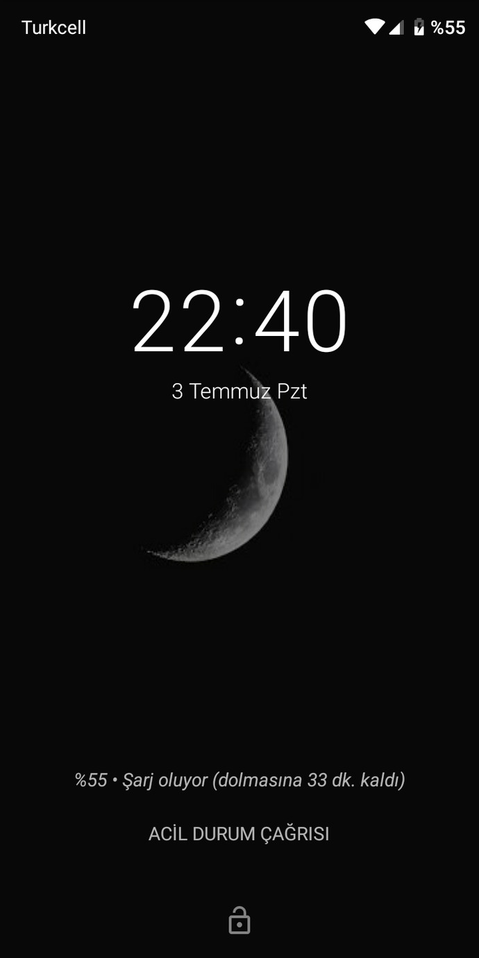 Telefon duvar kağıdınızda ne var?