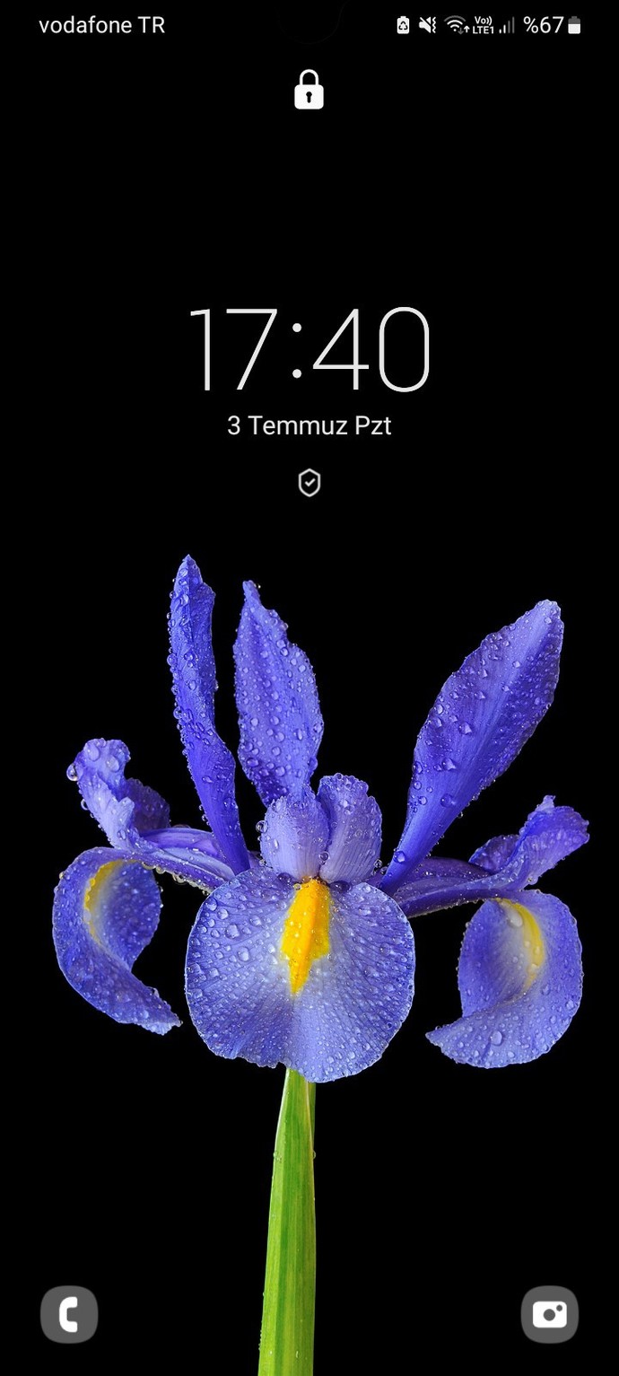 Telefon duvar kağıdınızda ne var?