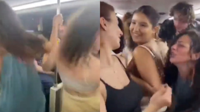 İstanbul Kadıköy'de çift katlı otobüste bir grup, şarkı söyleyip dans etmiş. Bu otobüste olmak ister miydiniz?