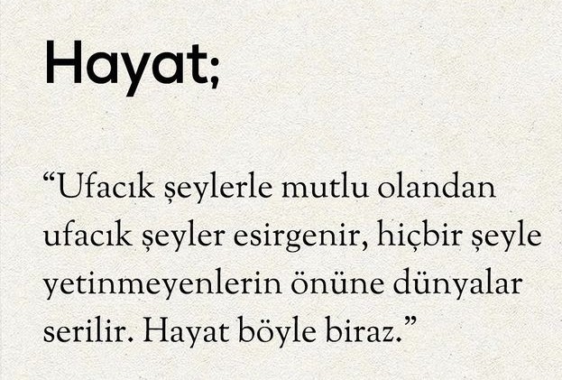 Bugüne bir not bırakmak ister misin?