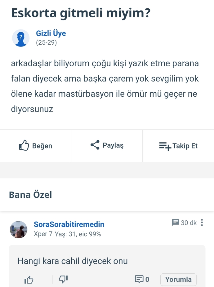 Arkadaşa iyi nasihat vermişmiyim sizce?