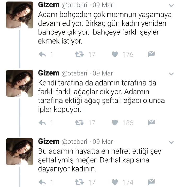 Bataklığa alışmış insanlara neden papatya bahçeleri ağır gelir ki?
