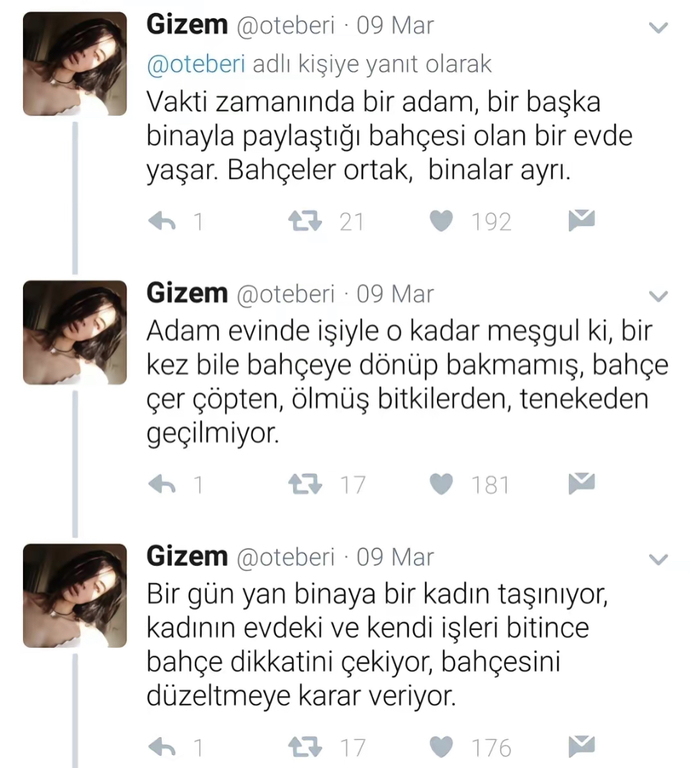 Bataklığa alışmış insanlara neden papatya bahçeleri ağır gelir ki?