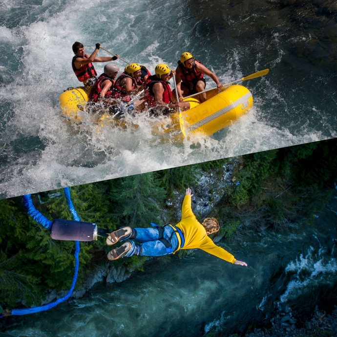 Bungee Jumping mi yoksa Rafting mi yapmak istersin?