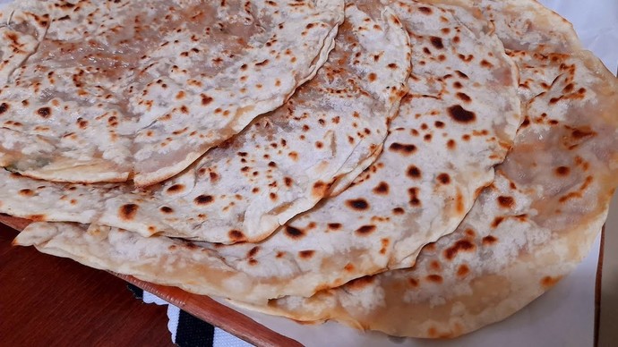 Kastamonu usulü etli ekmek hiç yediniz mi?