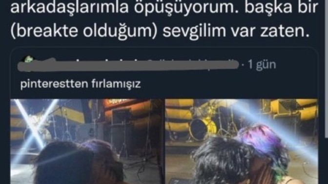 Karşı cins arkadaş ile öpüşmek normal mi?