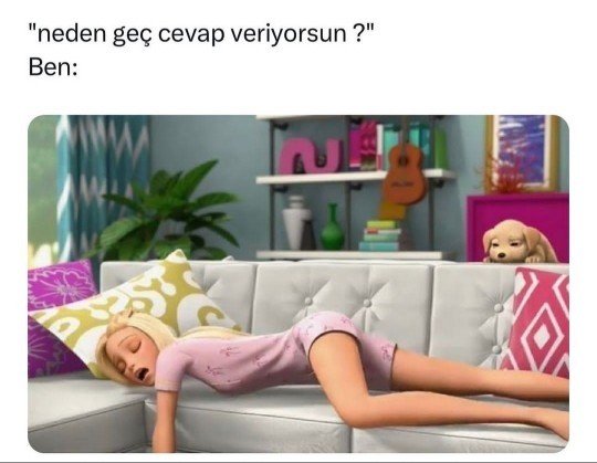 Mesajlara bilerek geç cevap verme gibi huyunuz var mı?