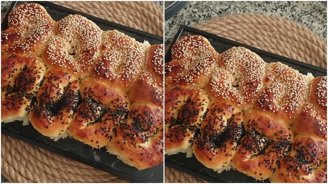 Yöresel mahlepli Halep kahkesini yediniz mi?