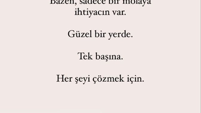 Bugün senin neye ihtiyacın var?