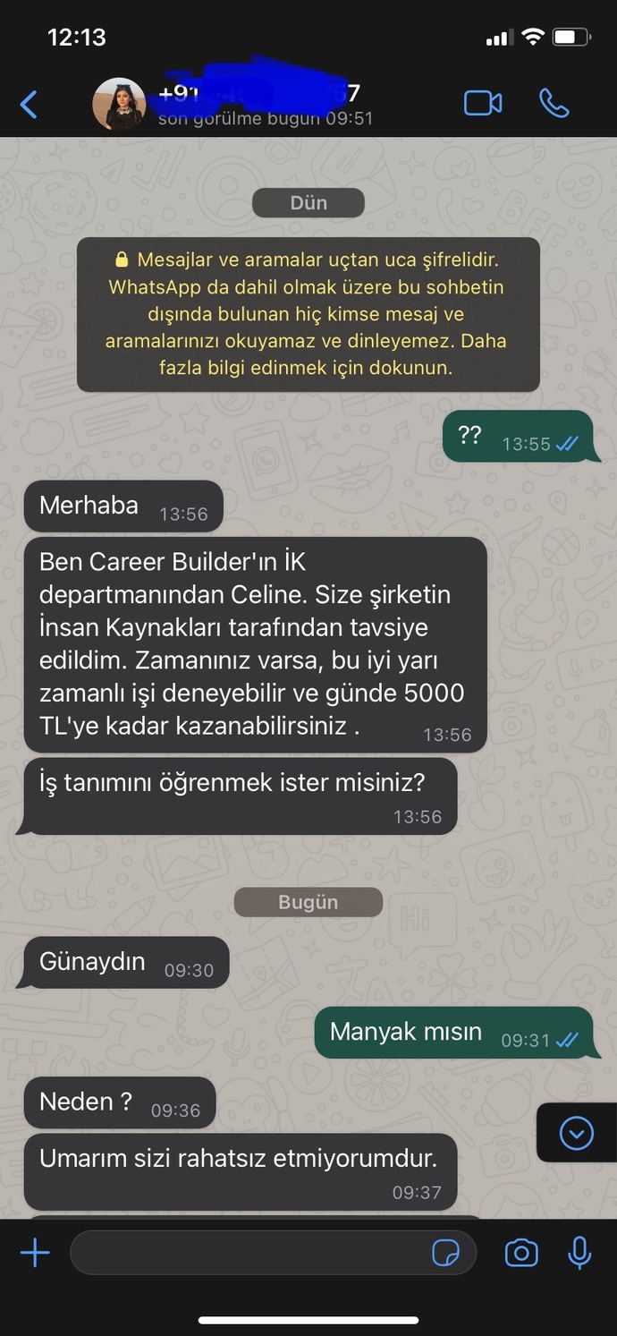Sizi dolandırmak isteyene karşı tepkiniz ne olur?