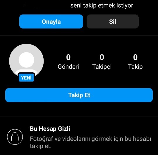 Sizce yeni açılmış bu fake hesap kime ait olabilir?