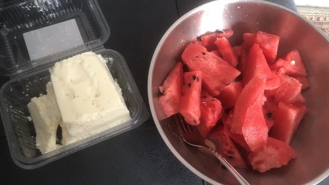 Karpuz beyaz peynir ikilisini seviyor musunuz?