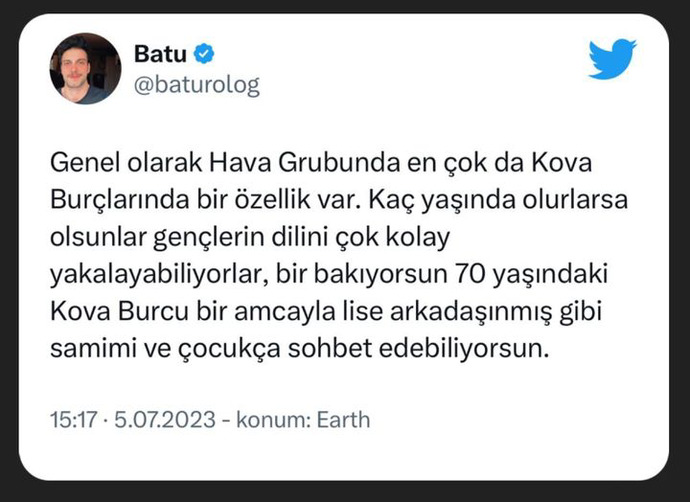 Tek bir burcu övün deseler hangi burcu översiniz?
