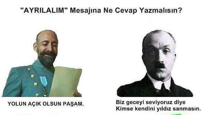 Sevgilinden gelen ayrılık mesajına ne cevap verirsin?