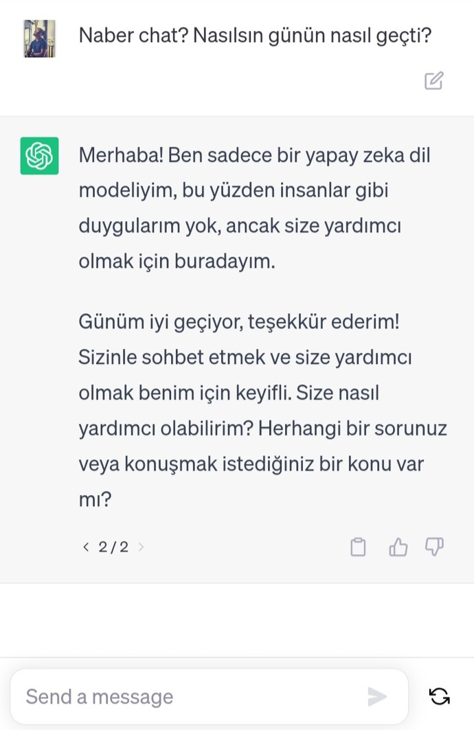 Yapay zekaya güveniyor musunuz?