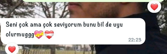 En son kime, ne zaman"seni seviyorum"dediniz?