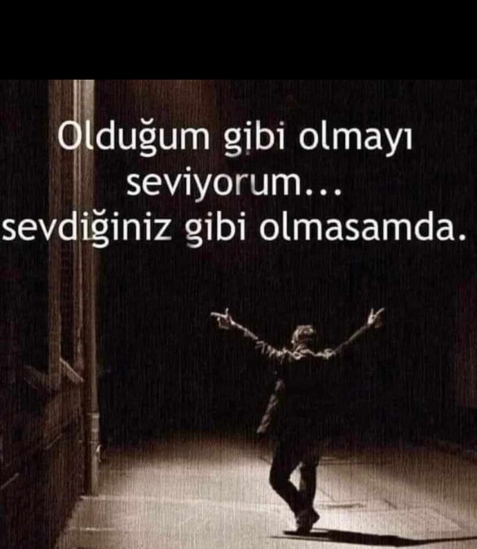 Olduğunuz gibi olmayı mı seviyormusunuz yoksa insanların sevdiği gibi olmayı mı?