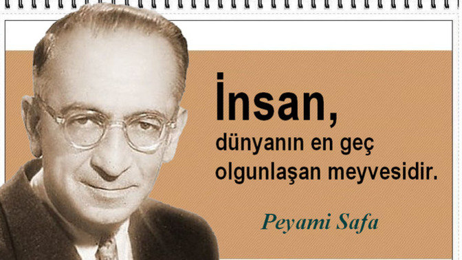 Zaman insanları değil Armutları olgunlaştırır?