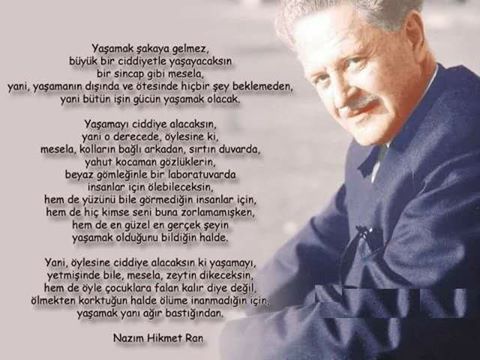 En sevdiğin şair ve şiiri ya da sözü?