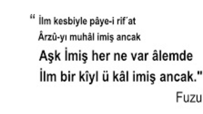 En sevdiğin şair ve şiiri ya da  sözü?