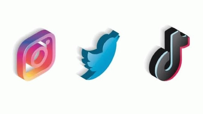 TikTok Instagram Twitter?