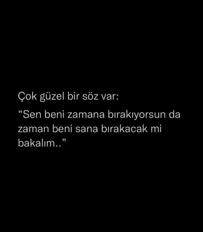 En son neyi zamana bıraktınız?