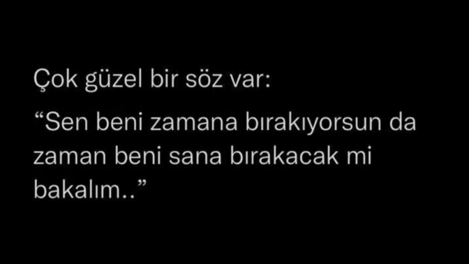 En son neyi zamana bıraktınız?
