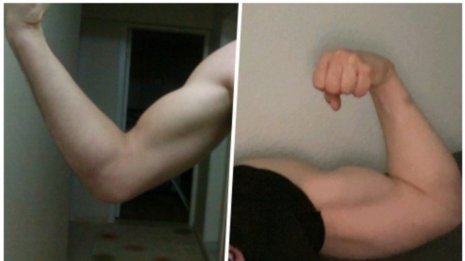 Hangimizin bicepsi daha büyük, erkek arkadaşımın mı yoksa benim mi?