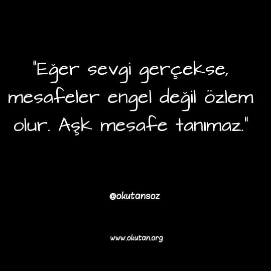 Mesafe aşka engel midir?