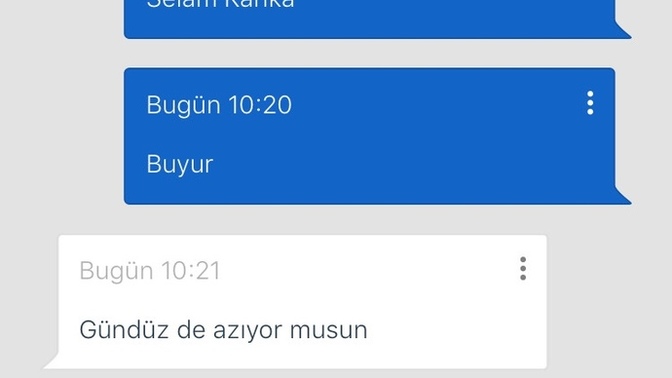 Bu Uygulamada Gene Olarak Bozukluk Warr ?