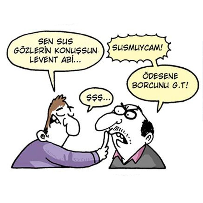 Ağzıma ayıplı laflar almayayım diyorum..