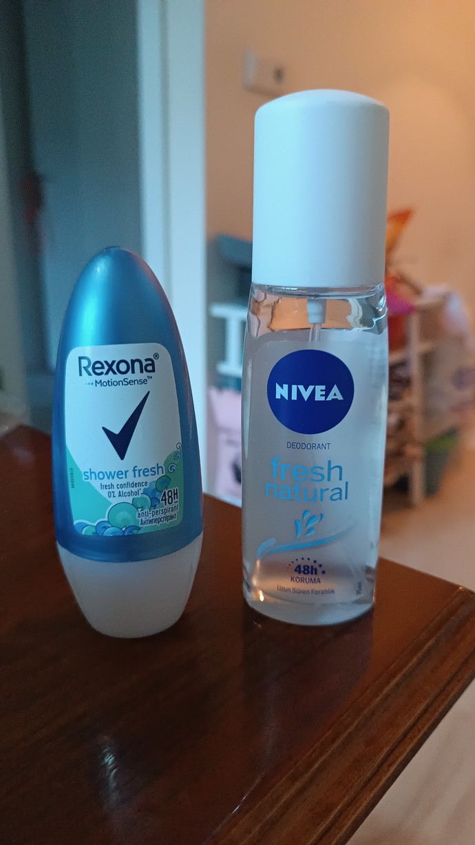 Deodorant mu, roll-on mu?