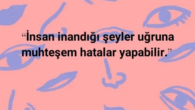 Hataların nedir, ders aldın mı?