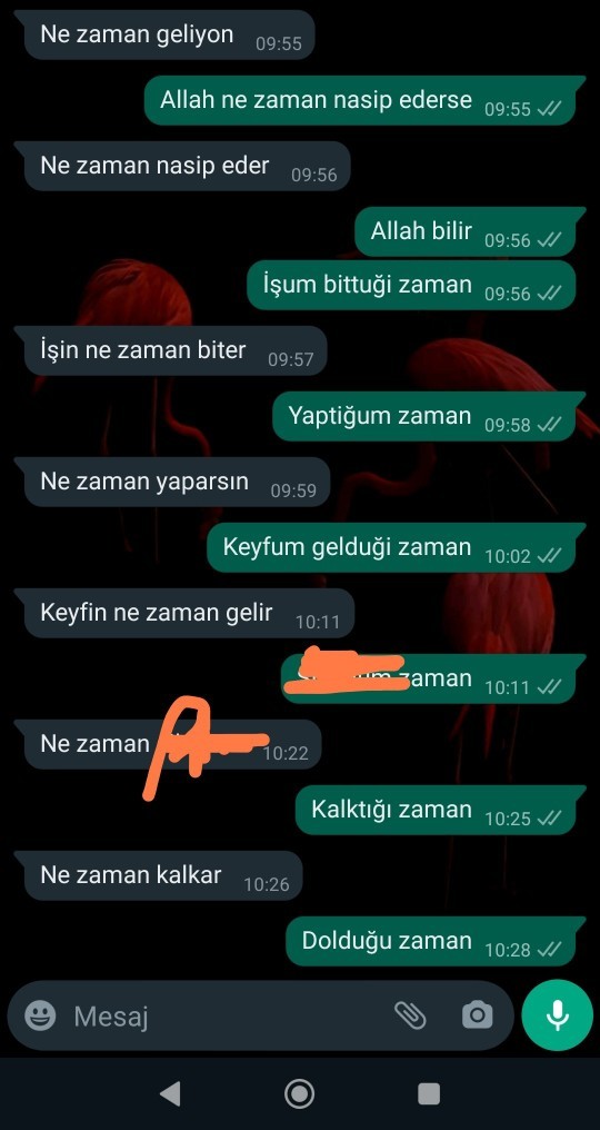 Bilerek sinir etme huyun var mı?