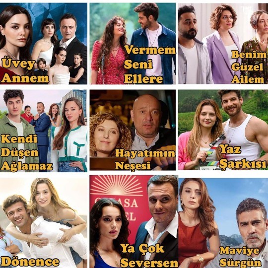 Yaz dizileri arasında favoriniz hangisi?