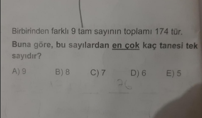 Cevap b