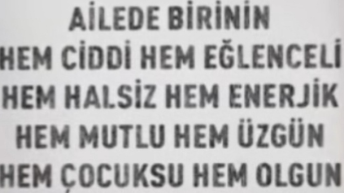 Kendinizi nasıl tarif edersiniz 😌?